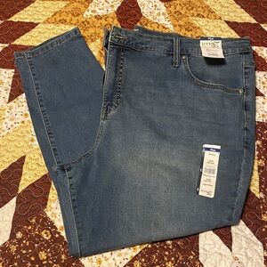 Terra & Sky Women's Denim Skinny Jeans